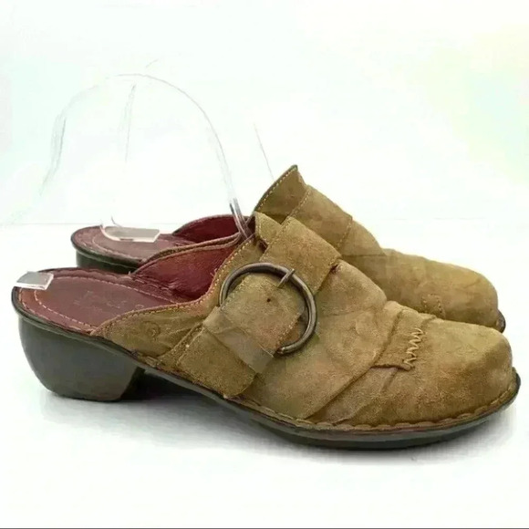 Josef Seibel flats 41 10-10.5 brown suede mules - Picture 2 of 14